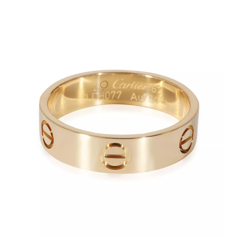 Authentic Cartier Gold Love Ring with Receipt